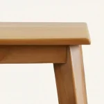 میز ناهارخوری ۶ نفره گندم گردویی روشن - جزئیات ۱